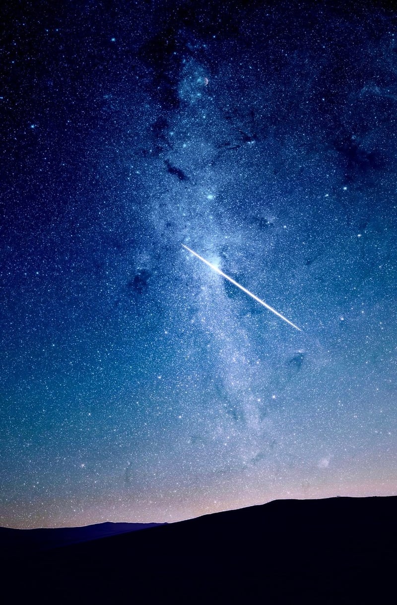 Meteor Shower-Inspired Colors